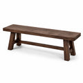 Holzbank Rechteckig Braun 180x35x45 cm