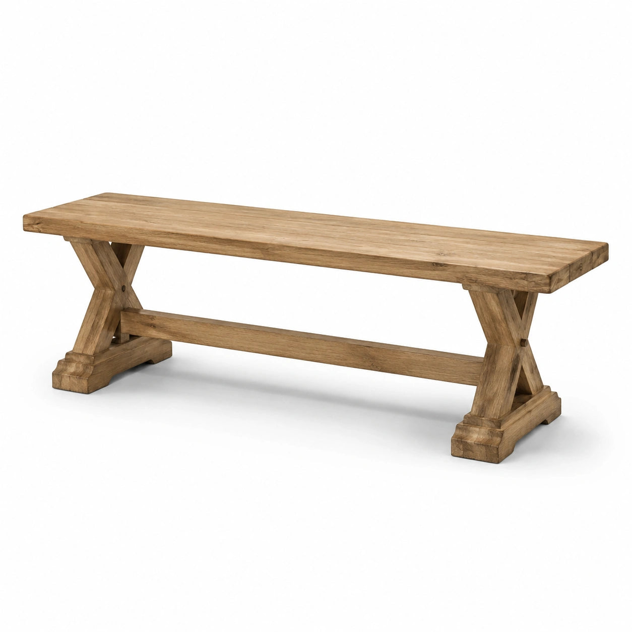 Holzbank Eiche 180x40x45 cm