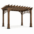 Holzpergola Lärchenholz Braun 300x300x240cm