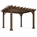 Holz Pergola Kiefer Braun 300x300x230 cm