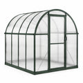 Gewächshaus aus Aluminium mit Polycarbonat-Abdeckung 3x2m